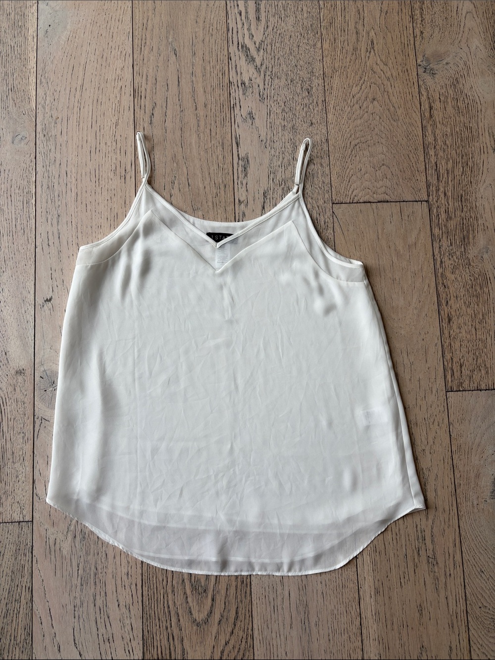 1. State Cream V-Neck Spaghetti Strap Cami